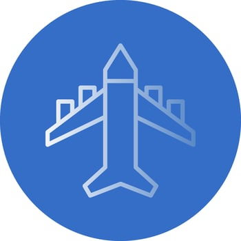 Plane Vector Icon Design