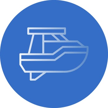 Boat Vector Icon Design
