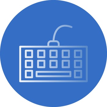 Keyboard Vector Icon Design