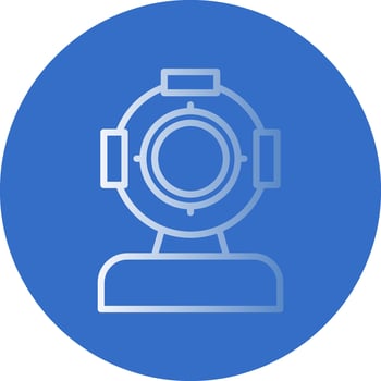 Helmet Vector Icon Design