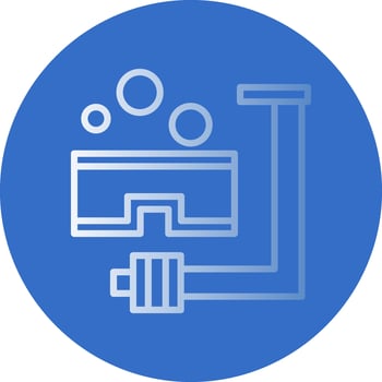 Scuba Diving Vector Icon Design