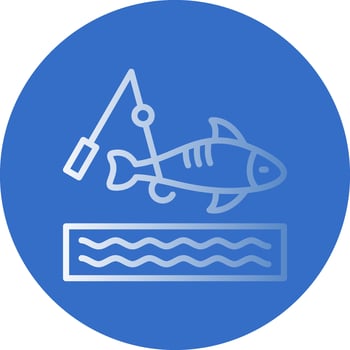 Fishing Vector Icon Design