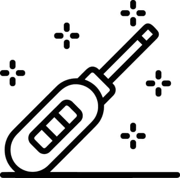 Thermometer medicine icon symbol image vector. Illustration of the temperature cold and hot measure tool design image.EPS 10 vector