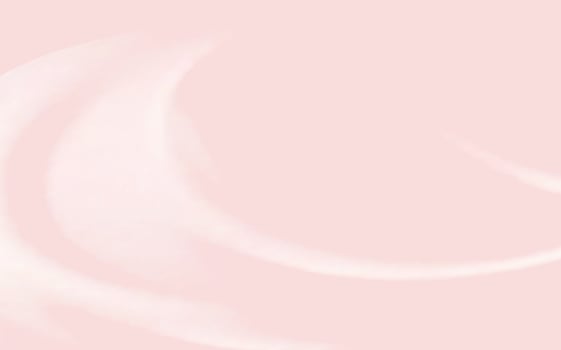 Pink spreading texture of cream, ice cream or icing. Light background of strawberry dessert, jelly or confectionery cream. vector