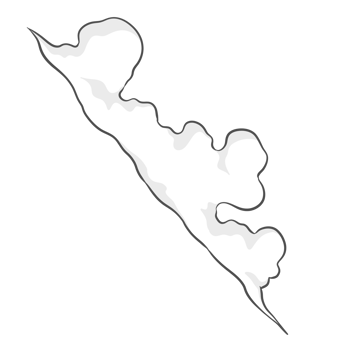 Clouds Line Art png