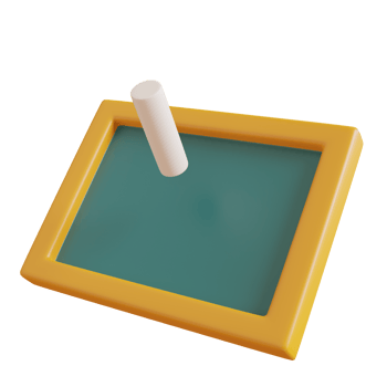 blackboard 3d Illustrations,school equipment png