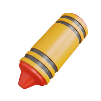 crayons 3d Illustrations,school equipment png