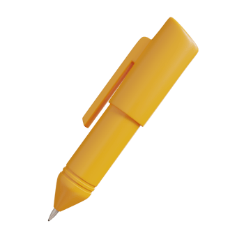 pen 3d Illustrations,school equipment png