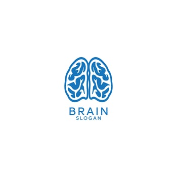 brain connect logo design ready to use vector