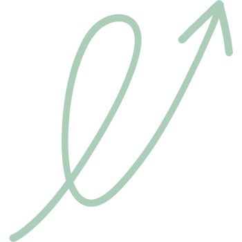 Arrows hand draw signage png