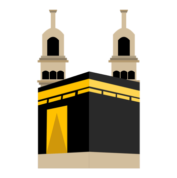 ka'ba mecca illustration png