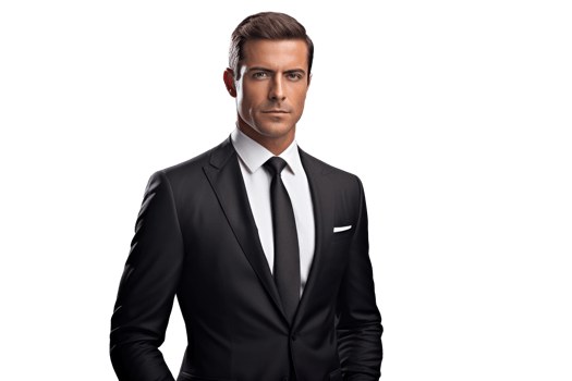 young Businessman isolated png