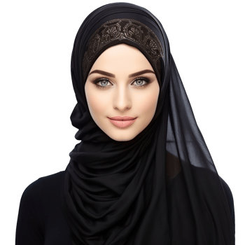Beautiful arabian woman isolated png
