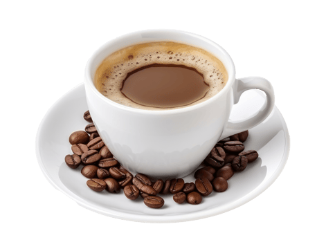 Cup of coffee isolated png