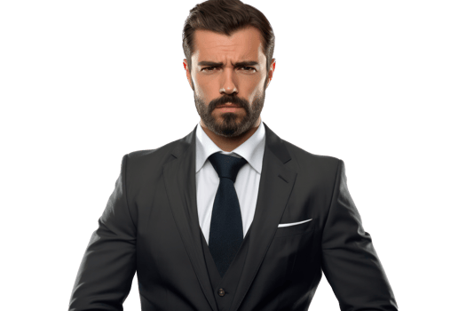 young Businessman isolated png
