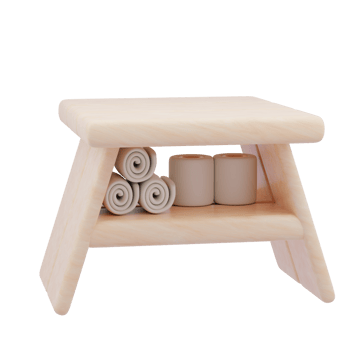 cute purple bathroom furniture png