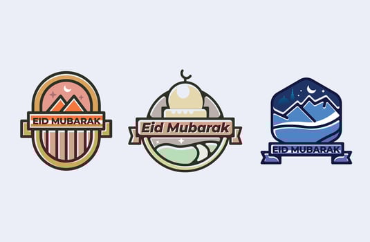 free Islamic logo - free Islamic vectors - Islamic Emblems- vintages