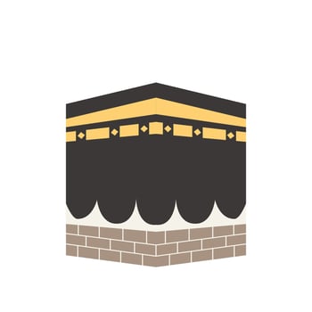 Islamic Kabah Illustration vector