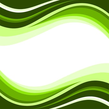 Green Wave Vector Art Graphics