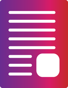 gradient style letter icon png