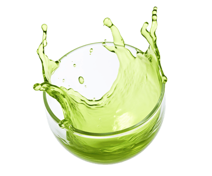 Colorful liquid splashes - Ai Generated - Generative AI png