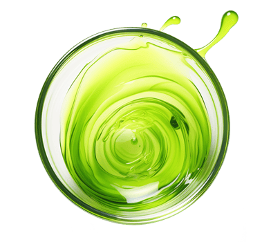 Colorful liquid splashes - Ai Generated - Generative AI png