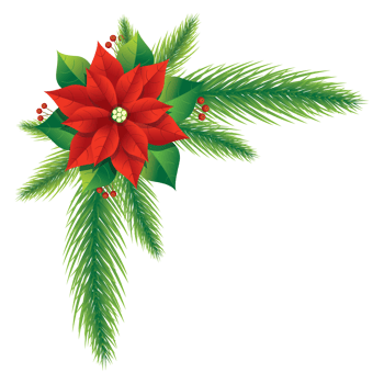 christmas garland decoration png