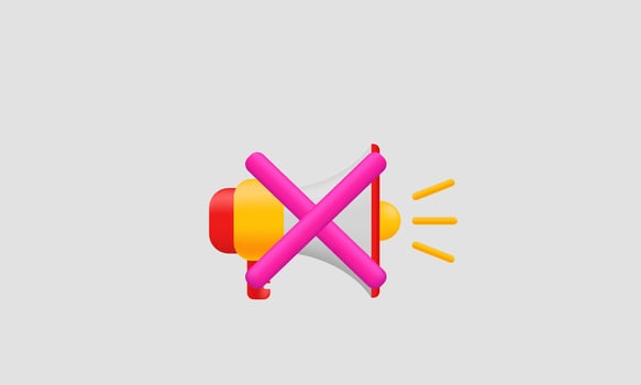 unique volume mute vector icon 3d  symbols isolated on background