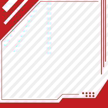 blank frame text design for shape message square promotion vector