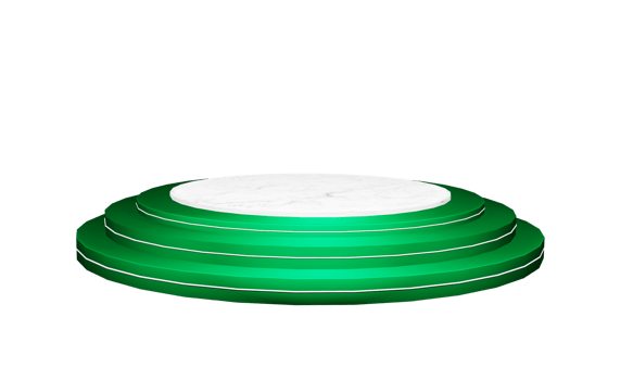 3D Round Podium png