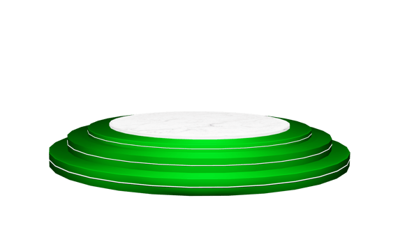 3D Round Podium png