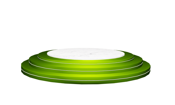 3D Round Podium png