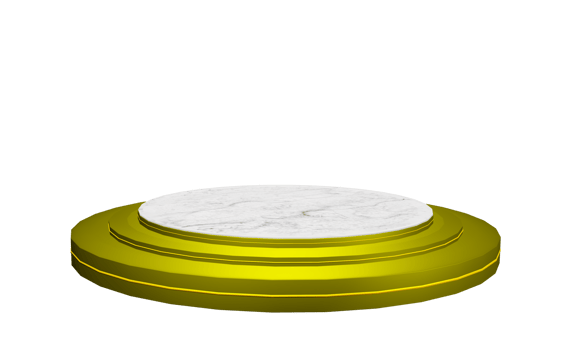 3D Round Podium png