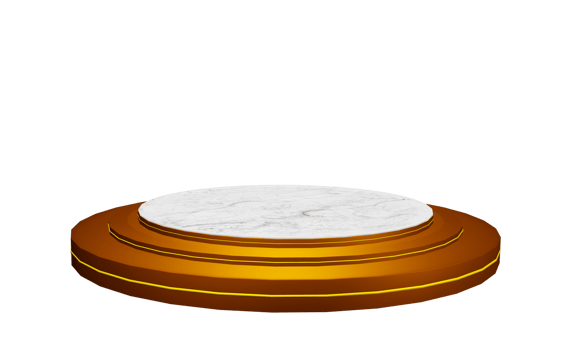 3d podium product display png