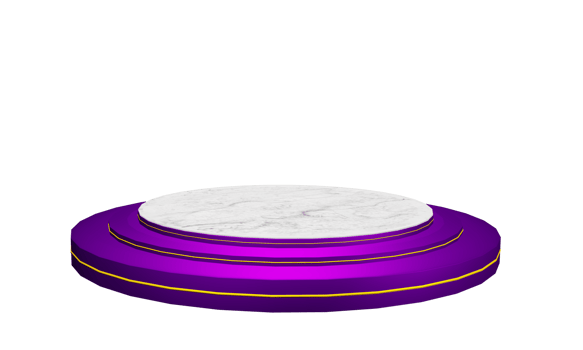 3d podium product display png