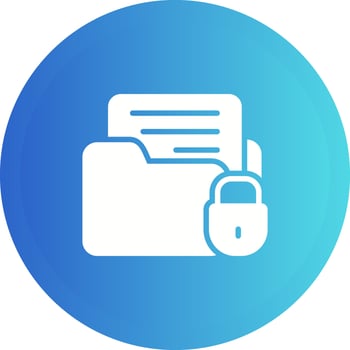 Data Encryption Vector Icon