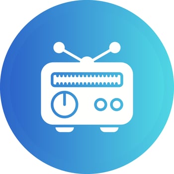 Radio Vector Icon