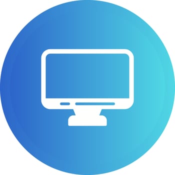 Monitor Vector Icon