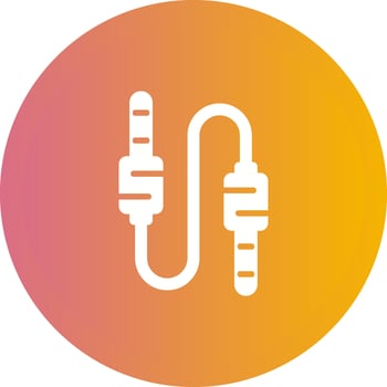 Audio Cable Vector Icon