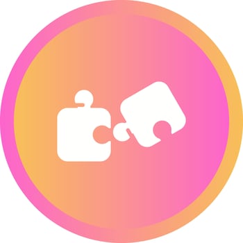 Jigsaw puzzle Vector Icon