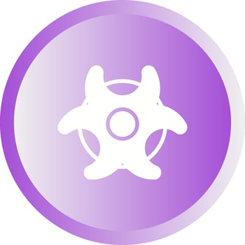 Biohazard symbol Vector Icon
