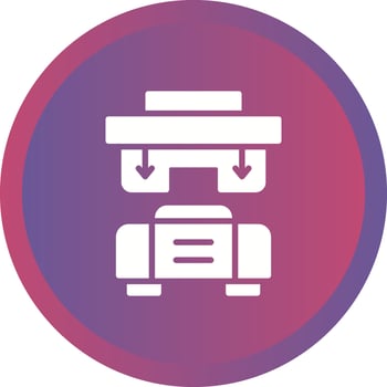 Press Machine Vector Icon