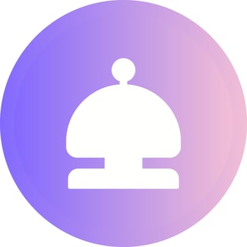 Concierge bell Vector Icon