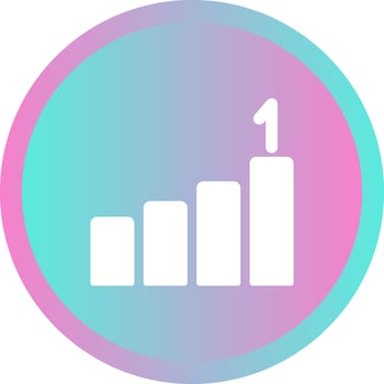 First Place Vector Icon