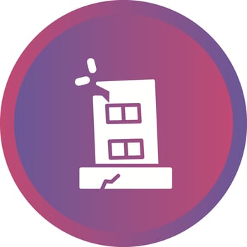 Facility Damage Vector Icon