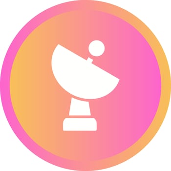 Satellite Dish Vector Icon