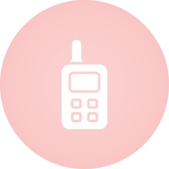 Walkie Talkie Vector Icon
