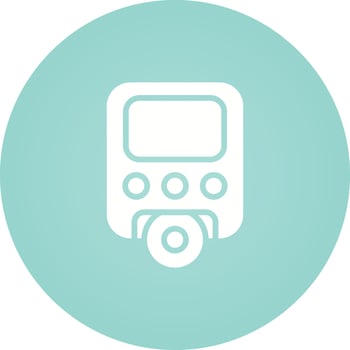 Portable DVD Player Vector Icon