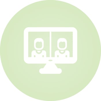 Video Conferencing Vector Icon