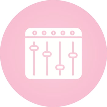 Mixer Vector Icon
